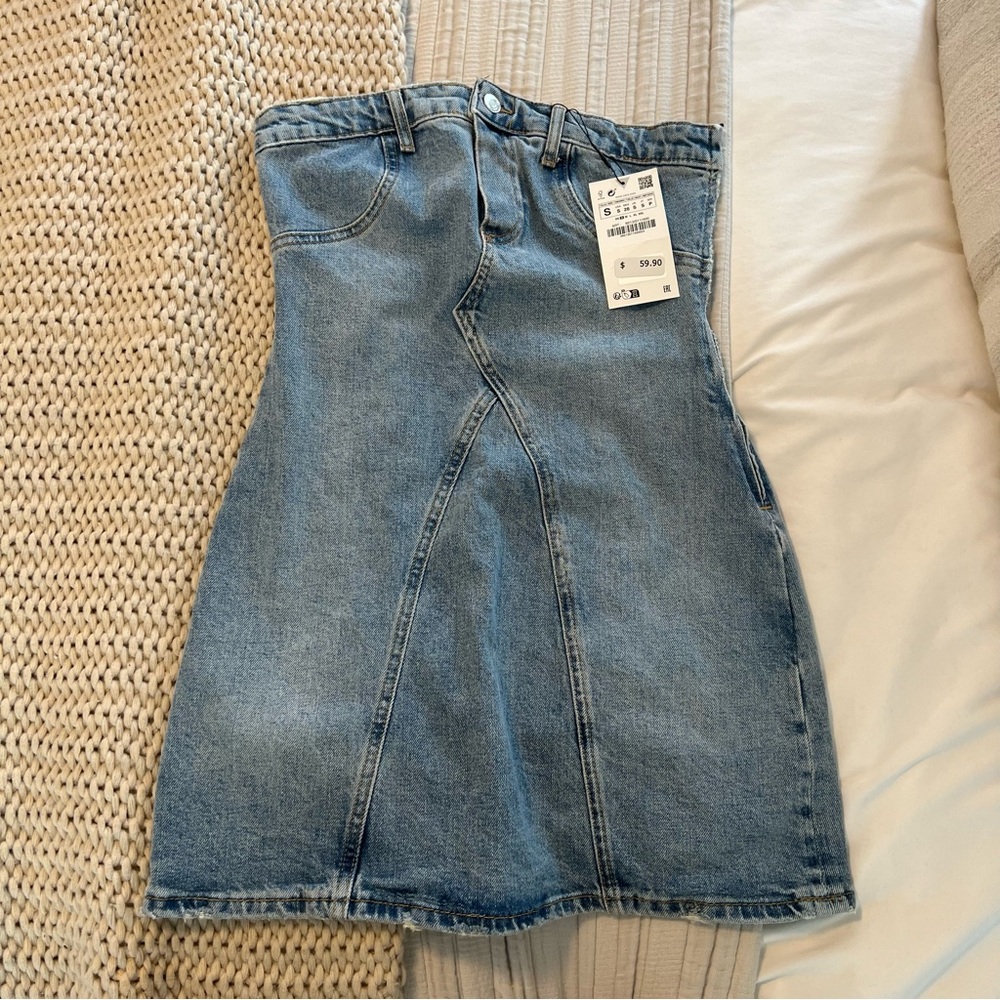 Zara denim dress
